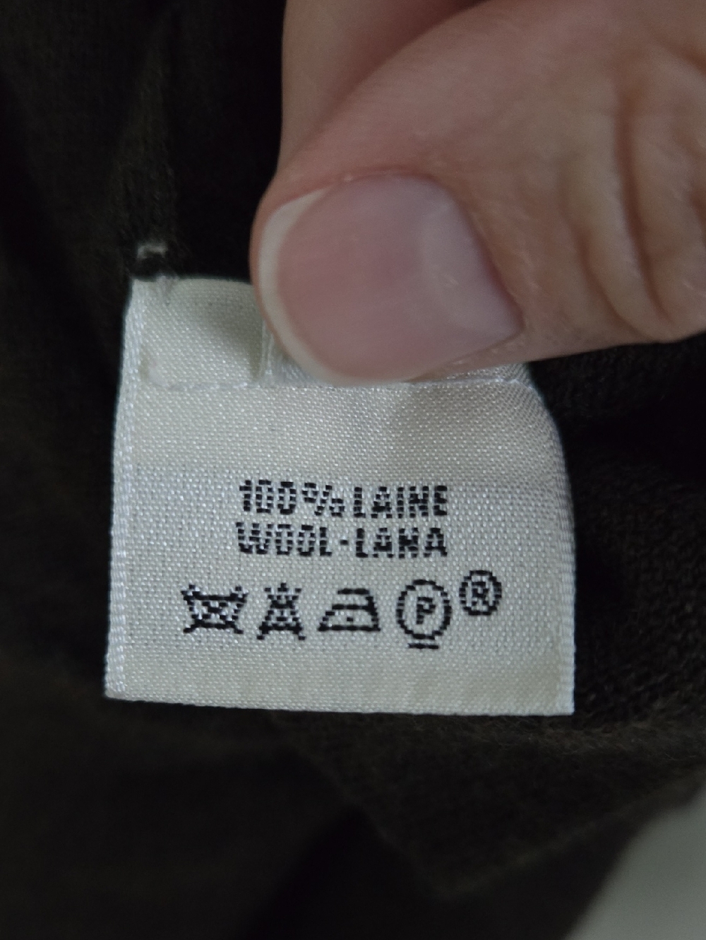 Hermes Paris Dark Chocolate Brown Cozy Wrap Sweater - Picture 6 of 7